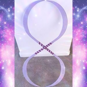 💟🌀 Purple Glitter Buugeng